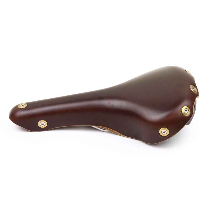 BERTHOUD* aspin leather saddle (brown) - BLUE LUG GLOBAL