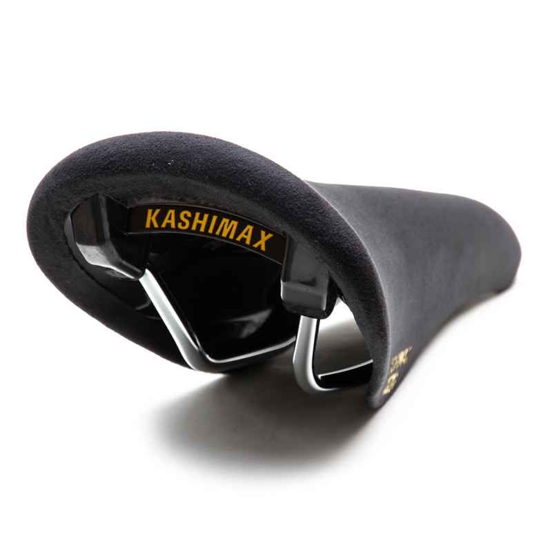 KASHIMAX* kashimax aero saddle (black suede) - BLUE LUG