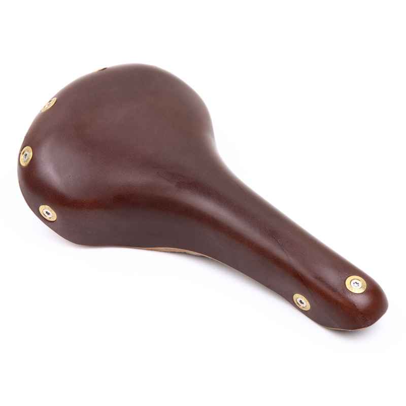 BERTHOUD* aravis leather saddle (brown) BLUE LUG GLOBAL ONLINE STORE