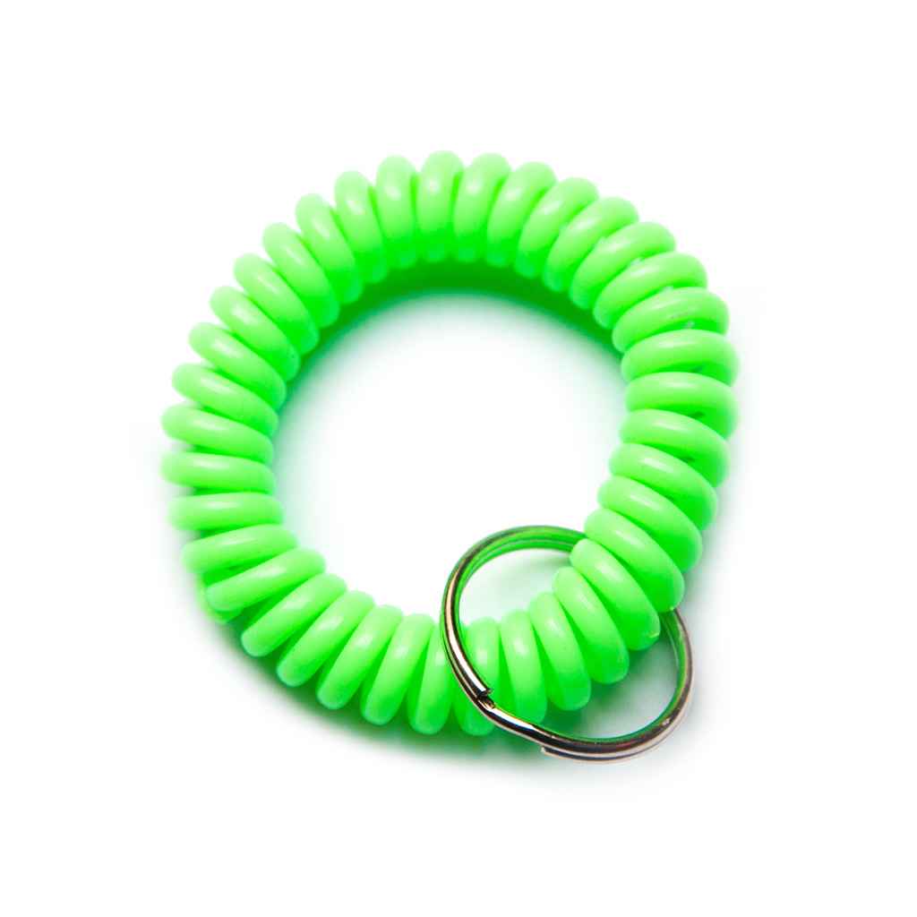SUPER COIL* wrist key coil (lime) - BLUE LUG GLOBAL ONLINE STORE