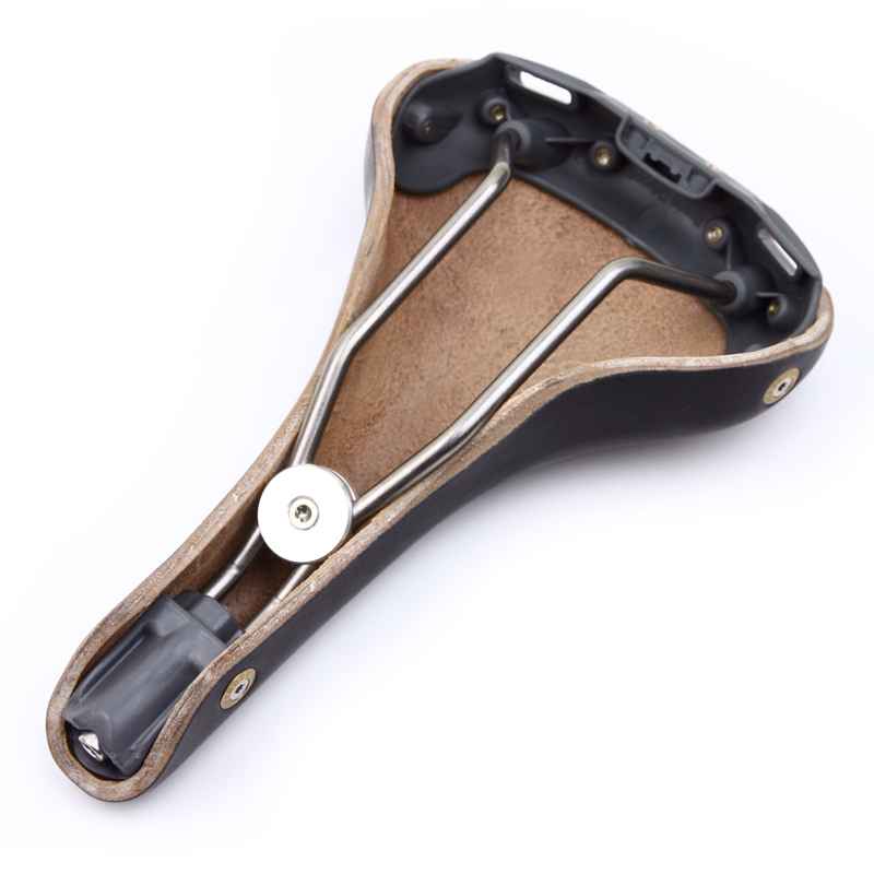 gilles berthoud aravis レザーサドル BERTHOUD* aravis leather saddle (black) - BLUE LUG GLOBAL