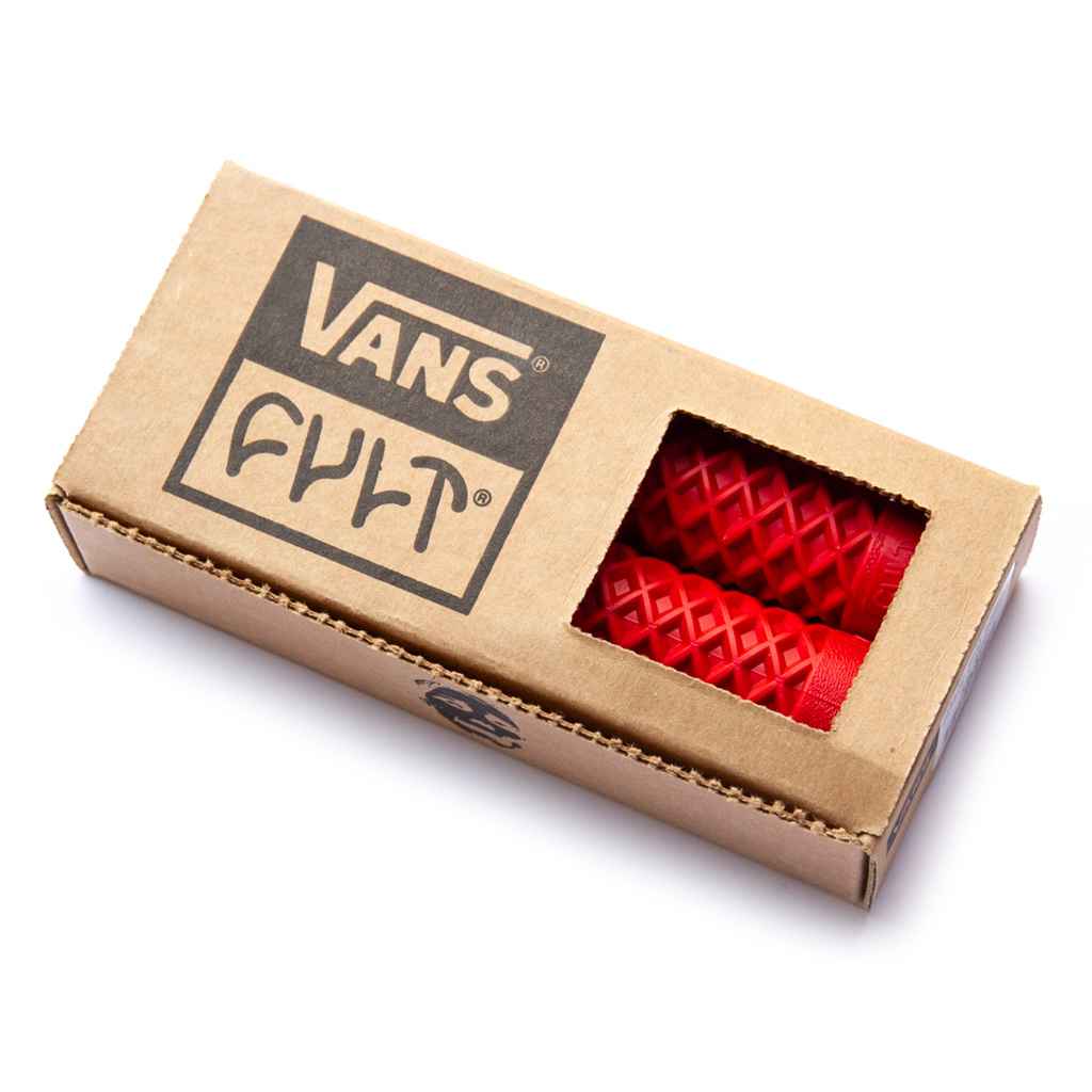 cult x vans コラボbox CULT* cult×vans waffle grip (red) - BLUE LUG GLOBAL ONLINE STORE