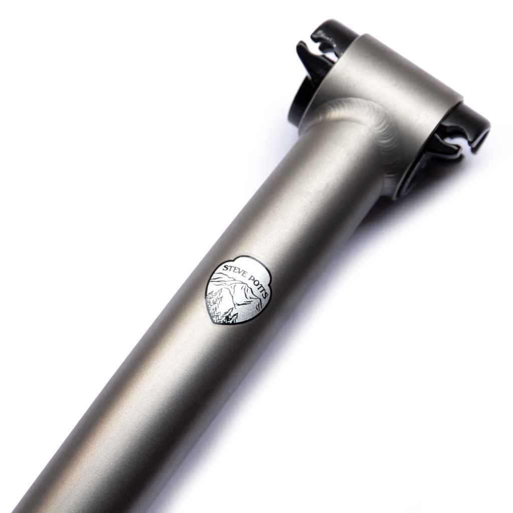 STEVE POTTS* setback titanium seatpost - BLUE LUG GLOBAL ONLINE STORE