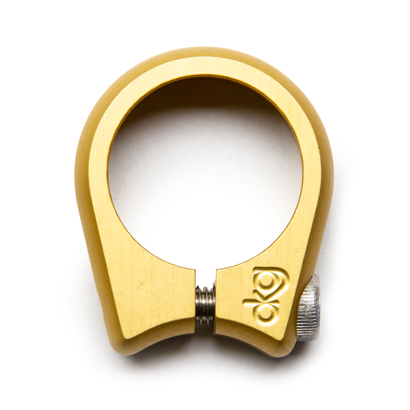 DKG* seat clamp (gold) - BLUE LUG GLOBAL ONLINE STORE