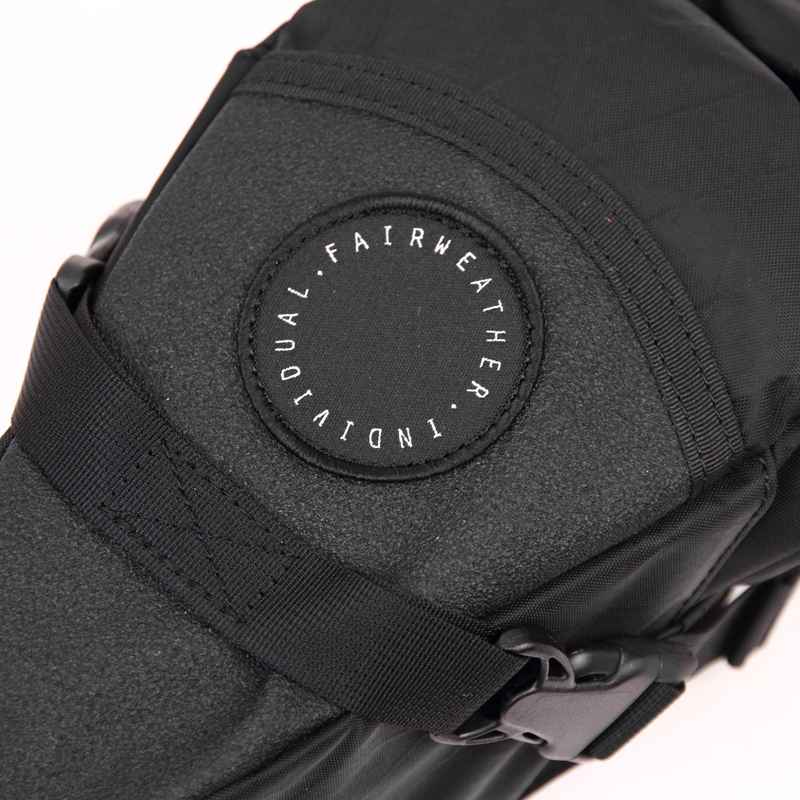 FAIRWEATHER* seat bag mini (x-pac black) - BLUE LUG GLOBAL ONLINE