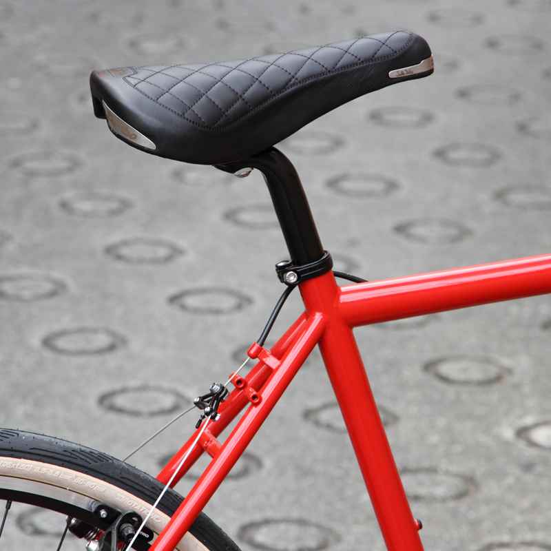SELLE ITALIA* milano turbo bonnie saddle (black) - BLUE LUG
