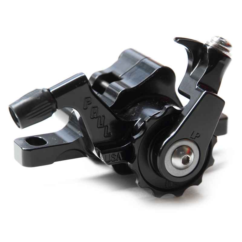PAUL* klamper post mount disc calliper (all black) - BLUE