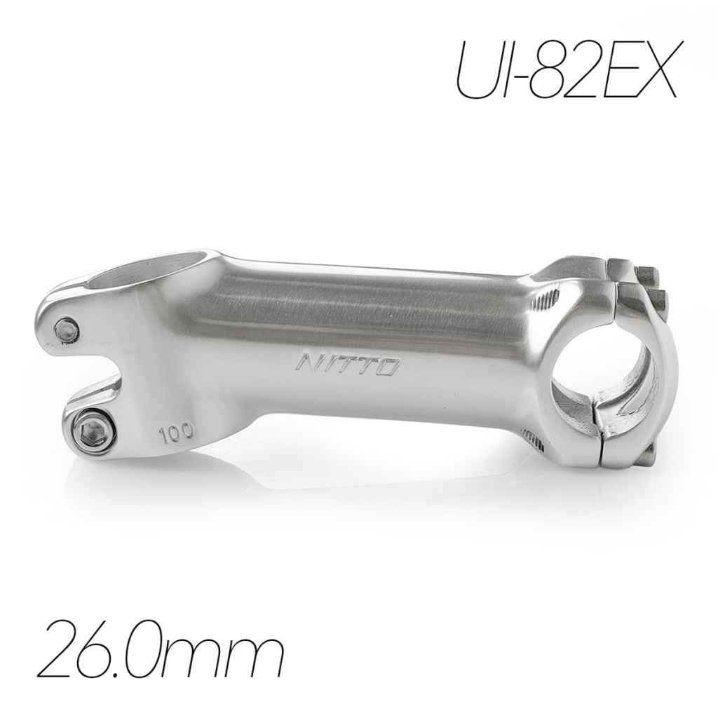 NITTO* UI-82 EX stem (silver) - BLUE LUG GLOBAL ONLINE STORE