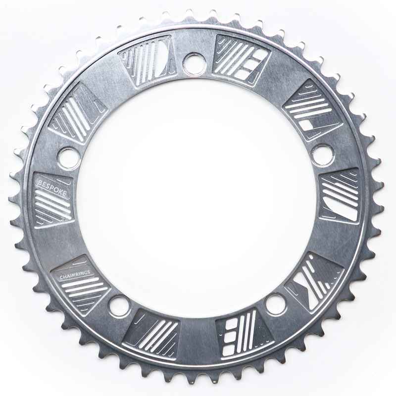 DELUXE CYCLES* chainring (silver) - BLUE LUG GLOBAL ONLINE STORE