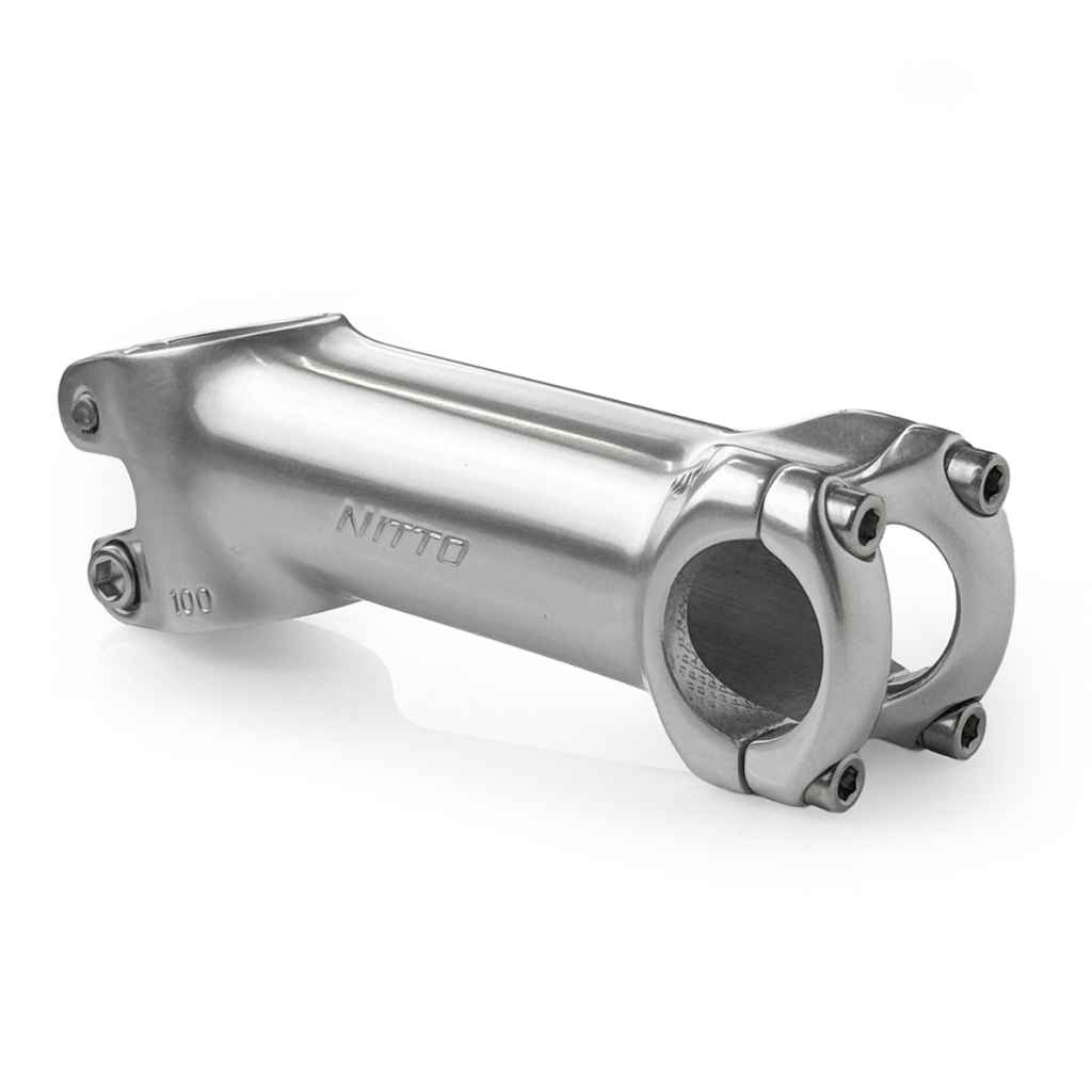 NITTO UI-82EX STEM シルバー 日東 アヘッドステム　90mm NITTO* UI-82 EX stem (silver) - BLUE LUG GLOBAL ONLINE STORE