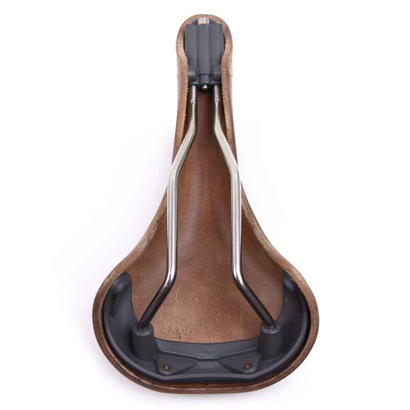 BERTHOUD* galibier leather saddle (black) - BLUE LUG GLOBAL ONLINE