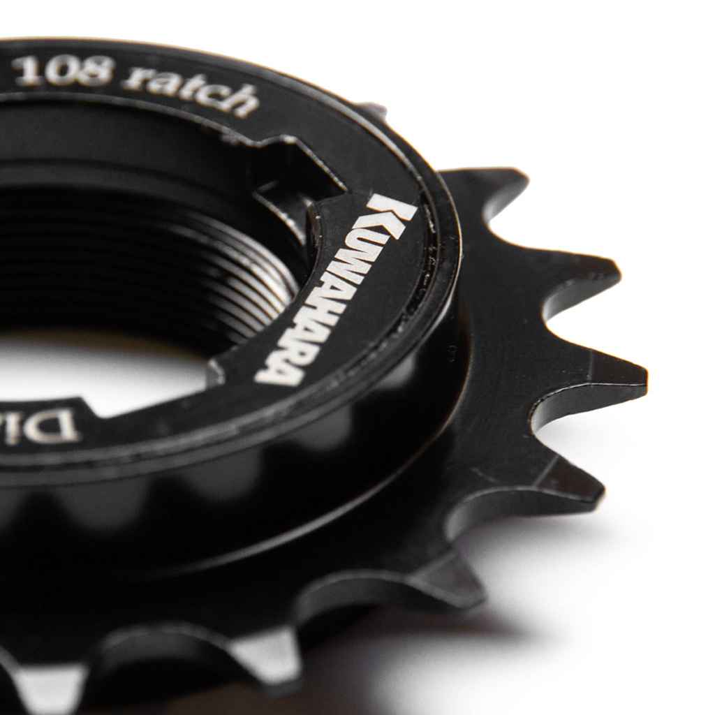 KUWAHARA* diavolo free wheel (black) - BLUE LUG GLOBAL