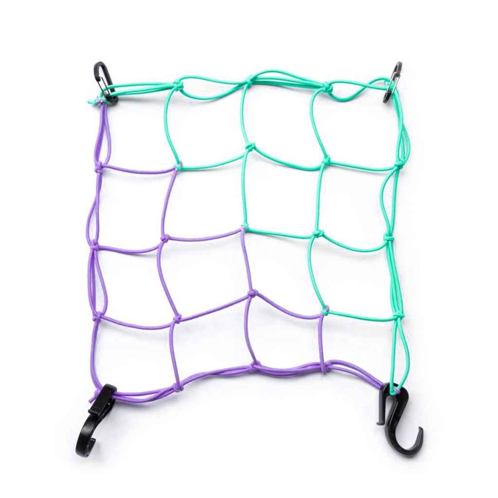 BLUE LUG* cargo net (mint green/lavender) - BLUE LUG GLOBAL ONLINE