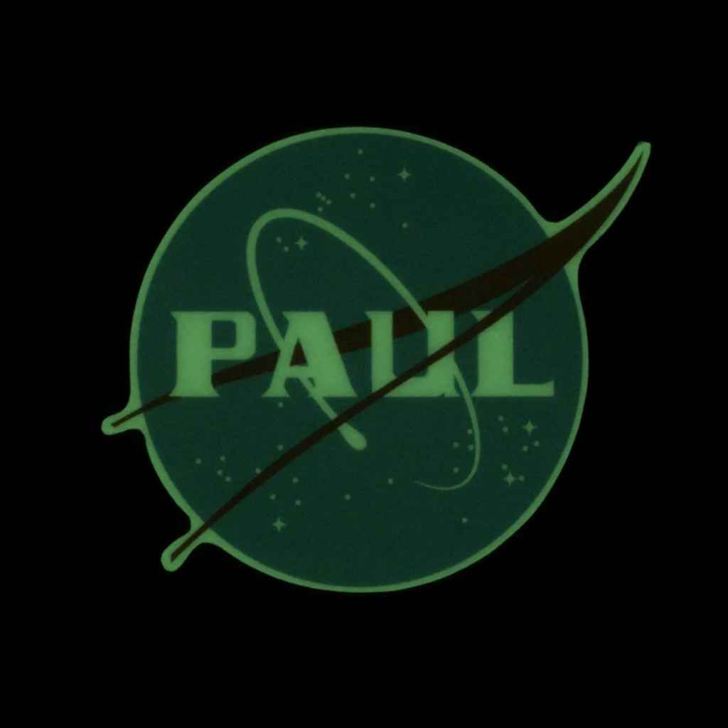1973’s★NASA★Skaylab 3★実物パーツ片３種・ステッカー6枚 PAUL* glow in the dark NASA sticker - BLUE LUG GLOBAL ONLINE STORE