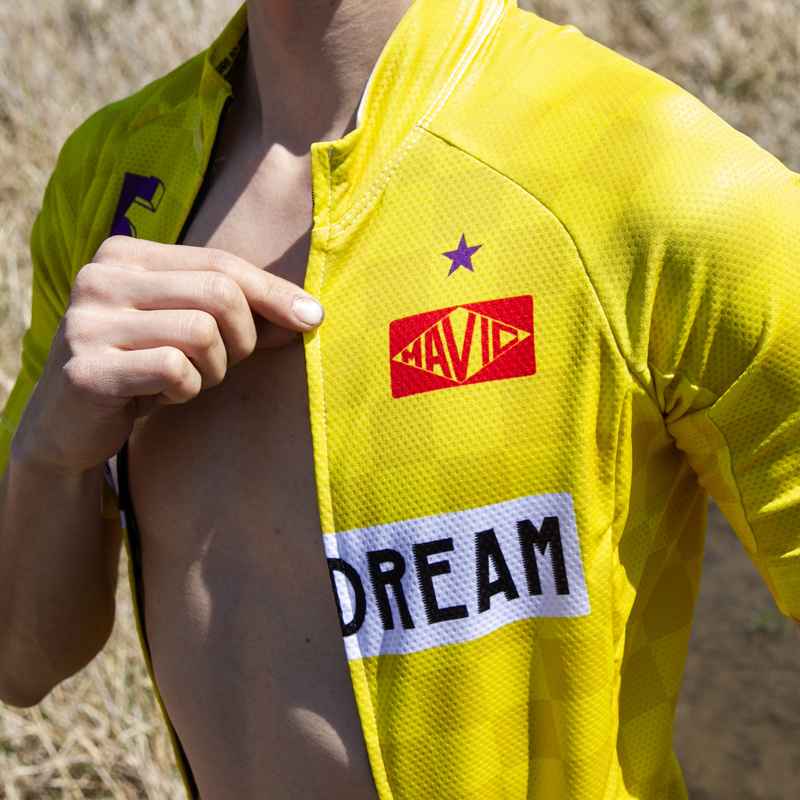 TEAM DREAM BICYCLING TEAM サイクルジャージ TEAM DREAM* staple fit jersey (yellow) - BLUE LUG GLOBAL ONLINE STORE