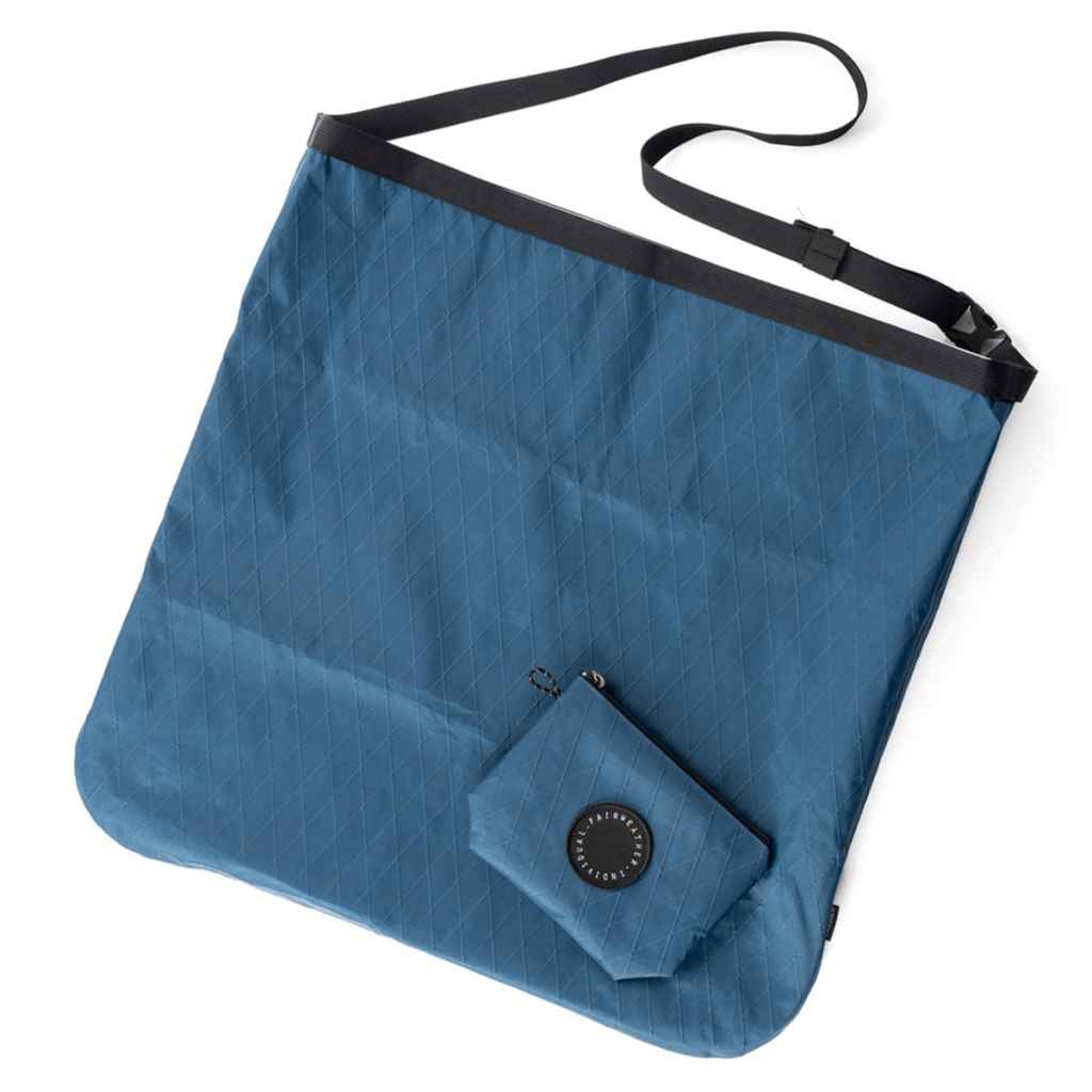 FAIRWEATHER* packable sacoche (x-pac navy) - BLUE LUG GLOBAL