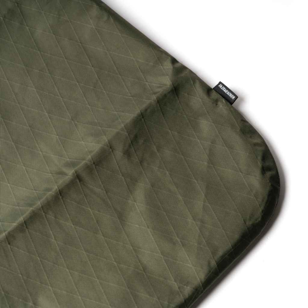 【特別セール品】 FAIRWEATHER* packable sacoche (x-pac/olive) - BLUE LUG BikeMusetteBags