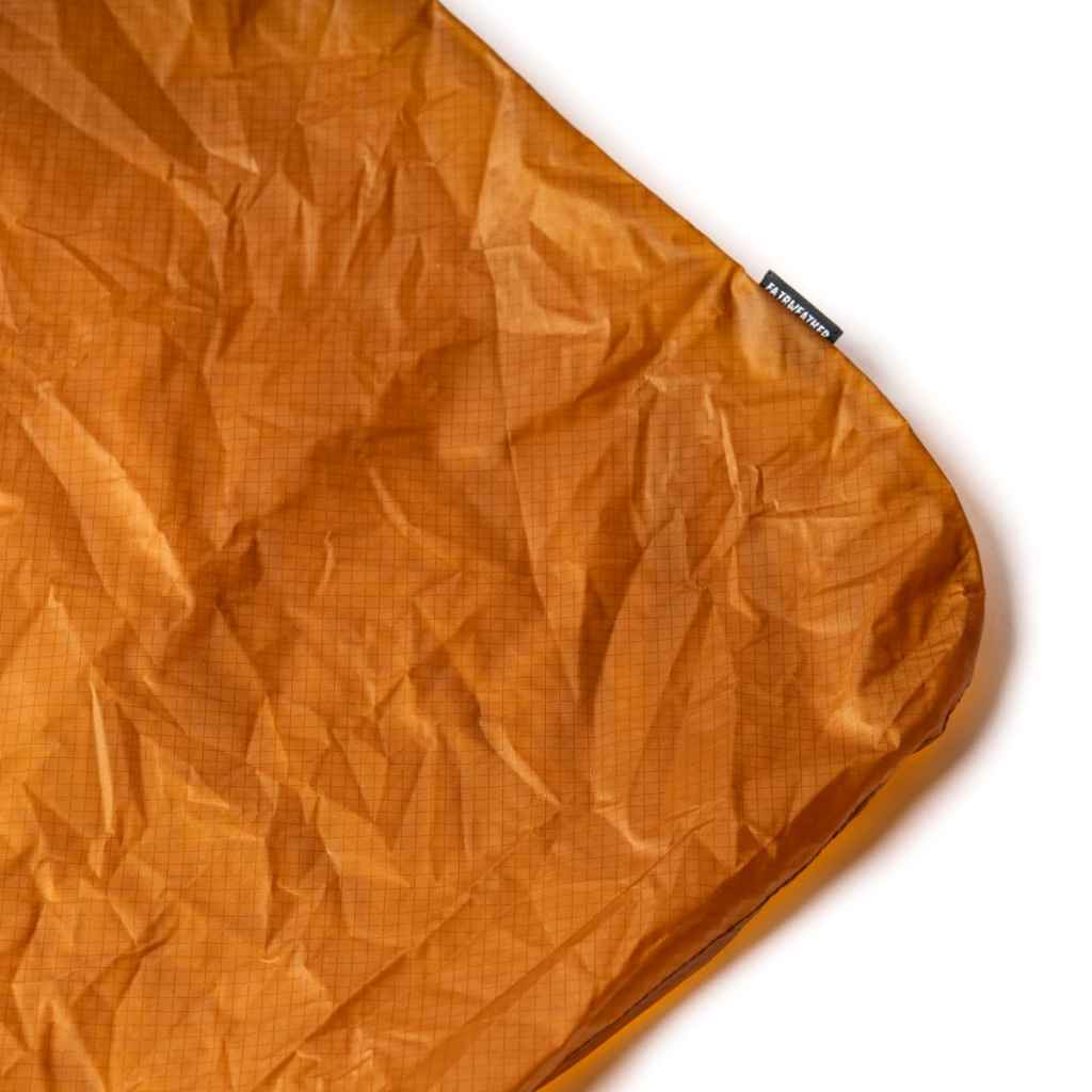 FAIRWEATHER* packable sacoche (cordura rip/camel) - BLUE LUG