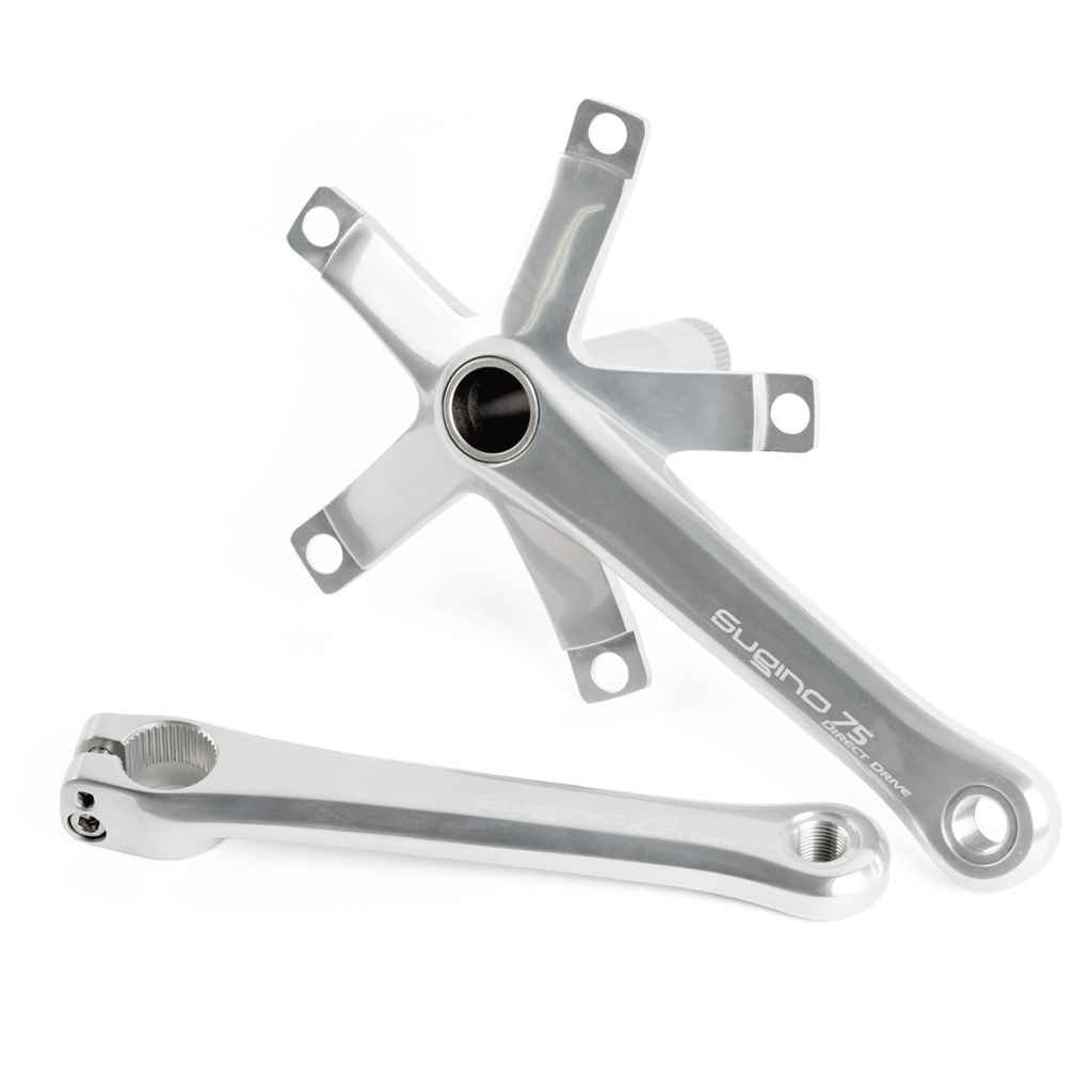 SUGINO* sugino 75 DD2 crank (silver) - BLUE LUG GLOBAL ONLINE STORE