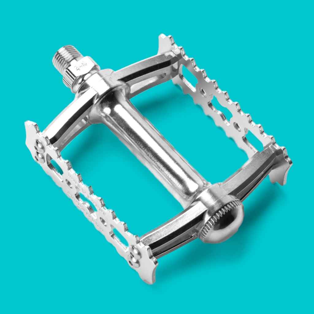 MKS×CRUST* super gordito pedal (silver) - BLUE LUG GLOBAL ONLINE STORE