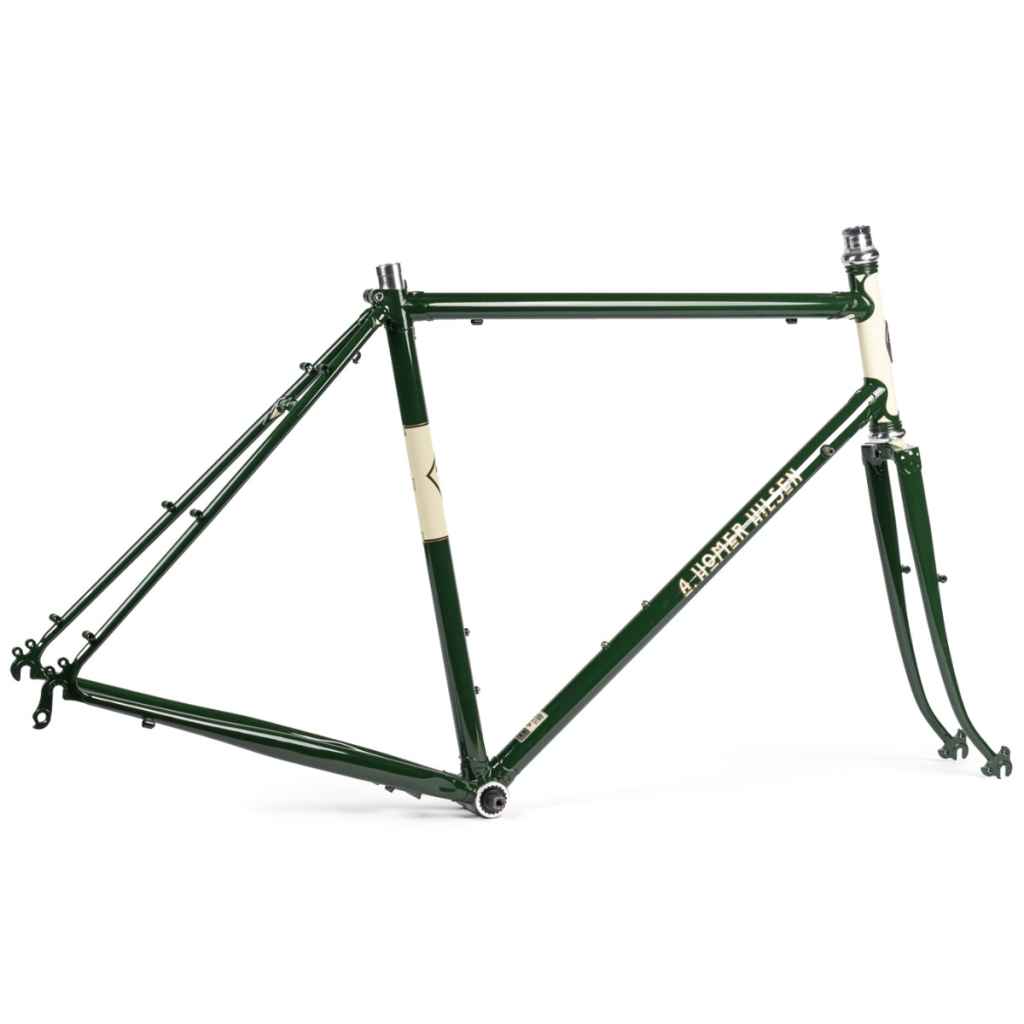 格安SALEスタート!の商品をすべて RIVENDELL* LUG BLUE - (green) set frame hilsen homer A. 自転車本体