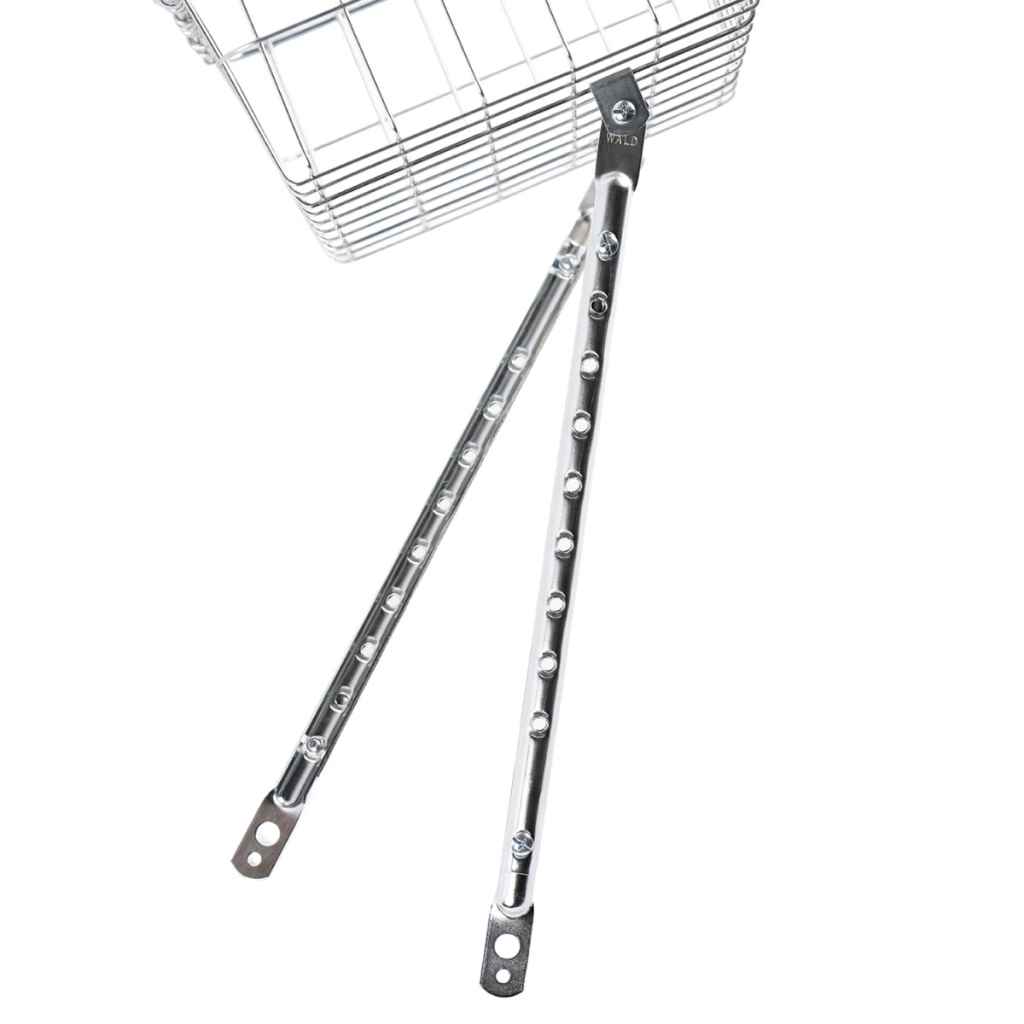 WALD* multi fit 137 front basket (small/silver) - BLUE LUG