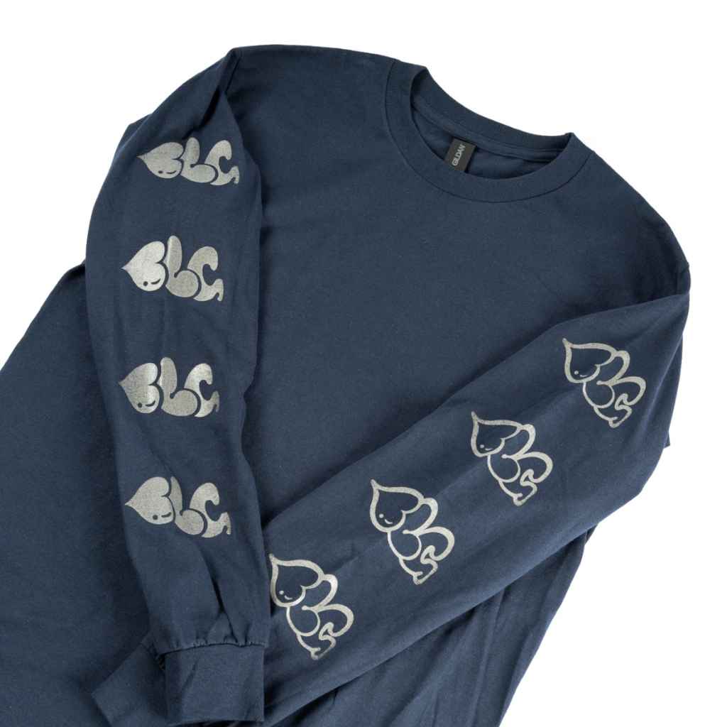 BLUE LUG* BLG long sleeve t-shirt (navy) - BLUE LUG GLOBAL ONLINE