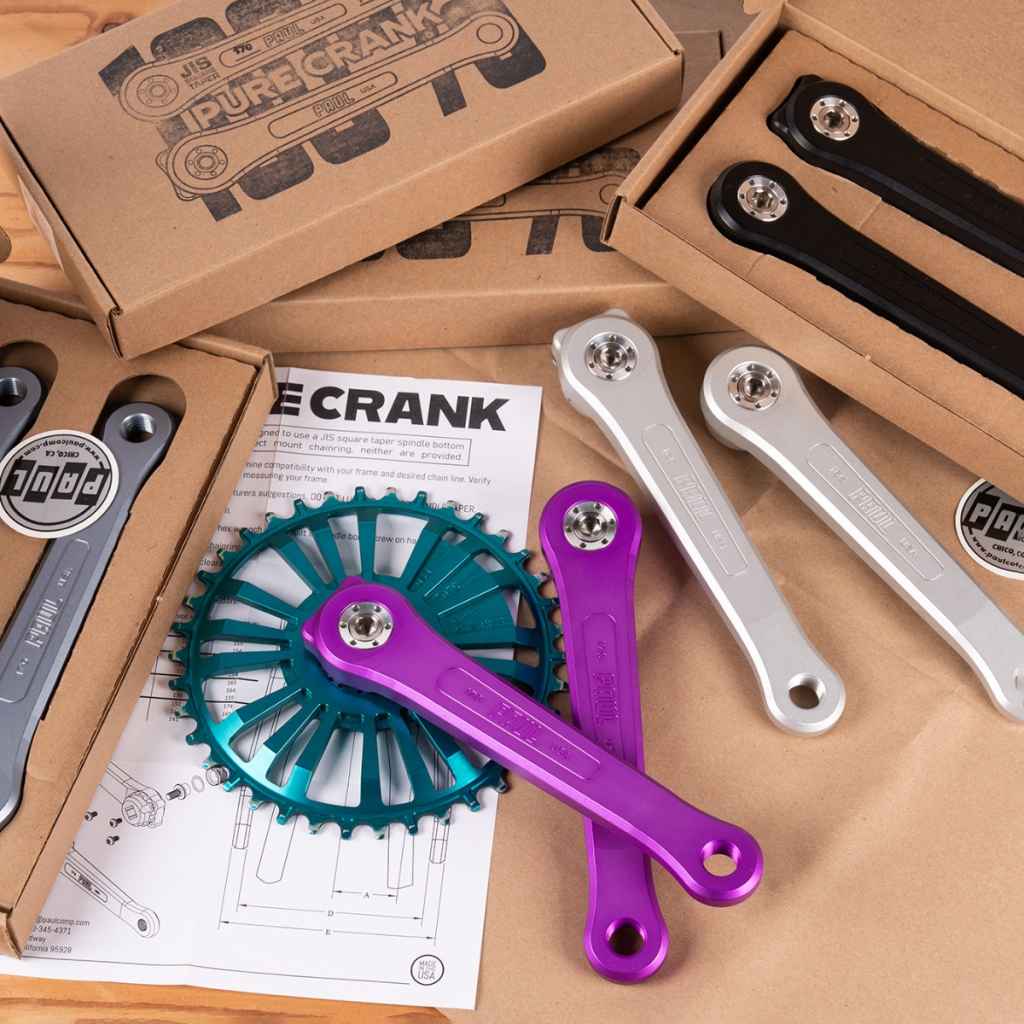 PAUL* 100% pure cranks (pewter) - BLUE LUG GLOBAL ONLINE STORE