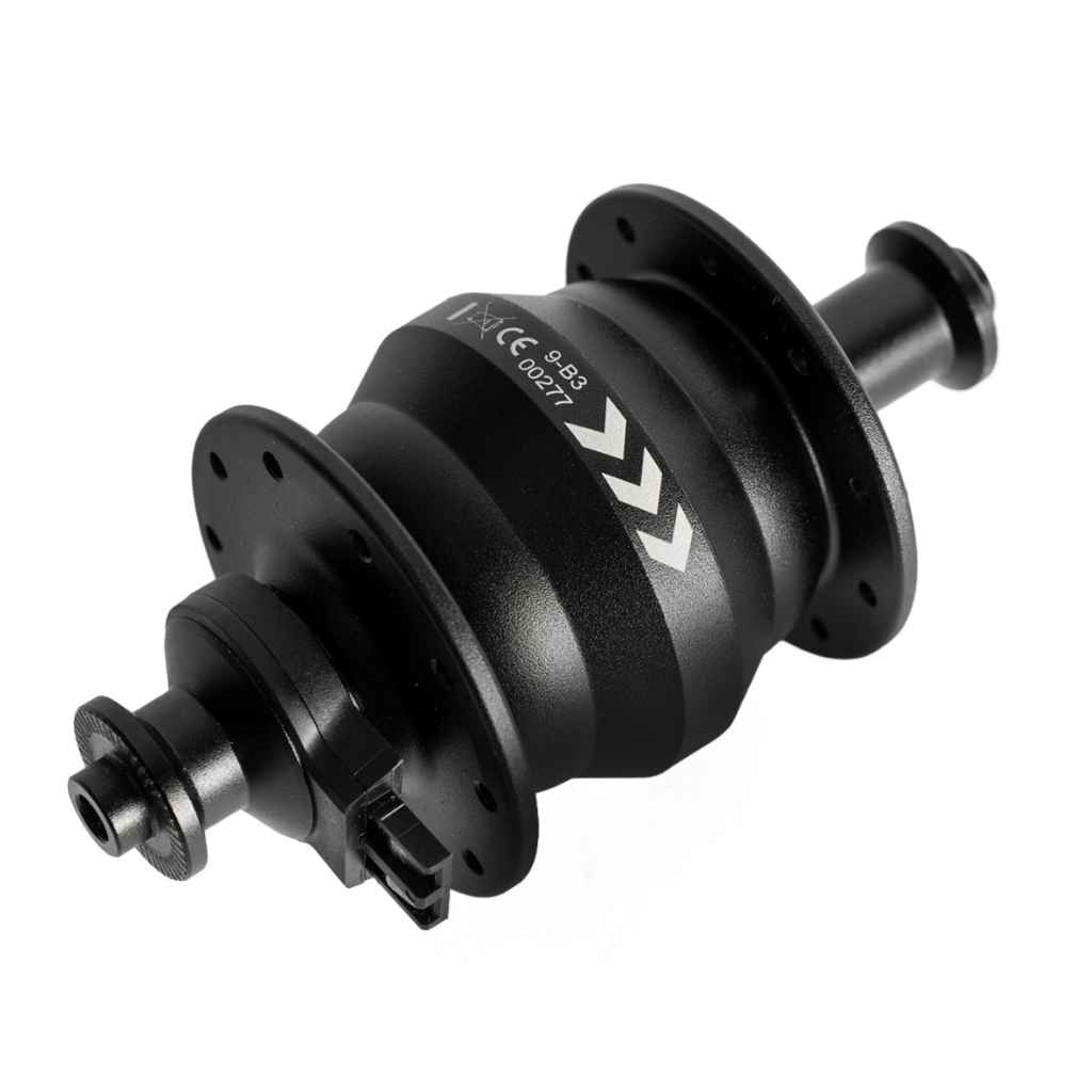 SHUTTER PRECISION* SV-9 dynamo hub (black) - BLUE LUG GLOBAL