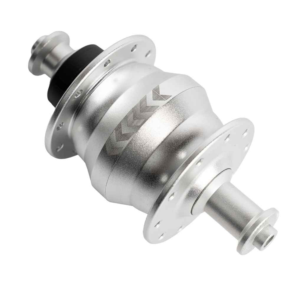 SHUTTER PRECISION* SV-9 dynamo hub (silver) - BLUE LUG GLOBAL