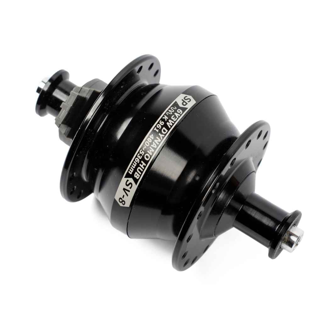 SP SV-8 ダイナモハブ bluelug surly rivendell SHUTTER PRECISION* SV-8 dynamo hub (black/32H) - BLUE LUG GLOBAL