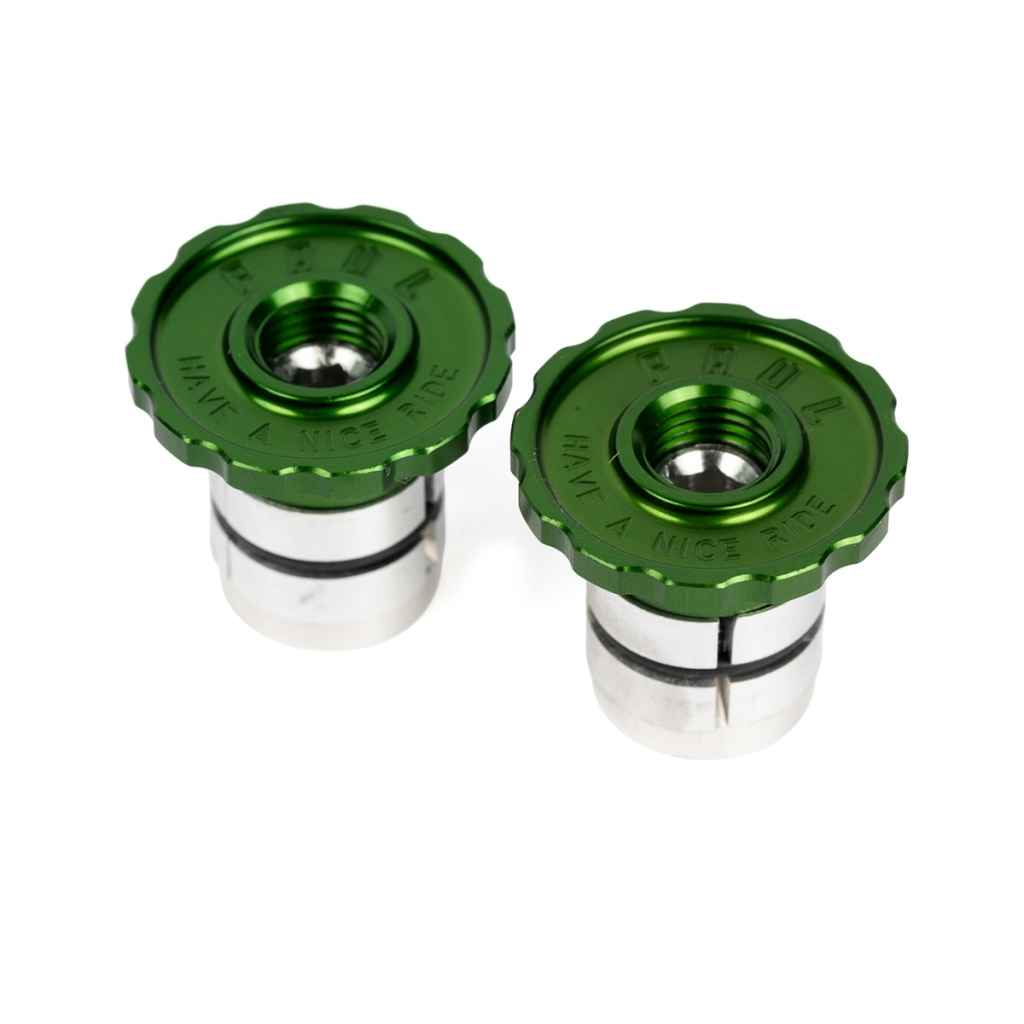 PAUL* bar end plug (green) - BLUE LUG GLOBAL ONLINE STORE