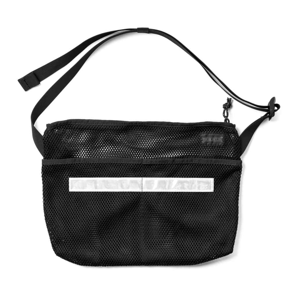 超美品！OUTERSHELLBAG bluelugグラベルsurlycrust BLUE LUG* stroll sacoche (mesh black/reflector) - BLUE LUG GLOBAL