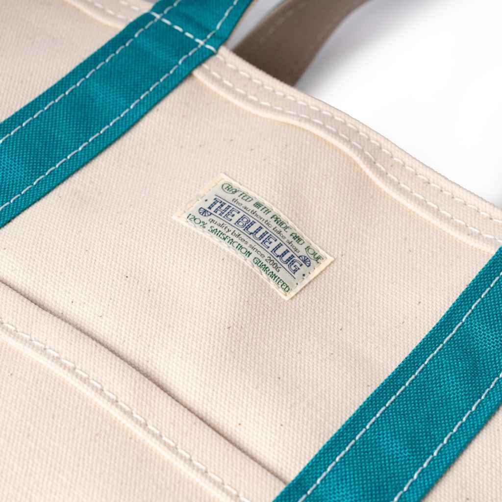 BLUE LUG* boat (natural/turquoise) - BLUE LUG GLOBAL ONLINE STORE