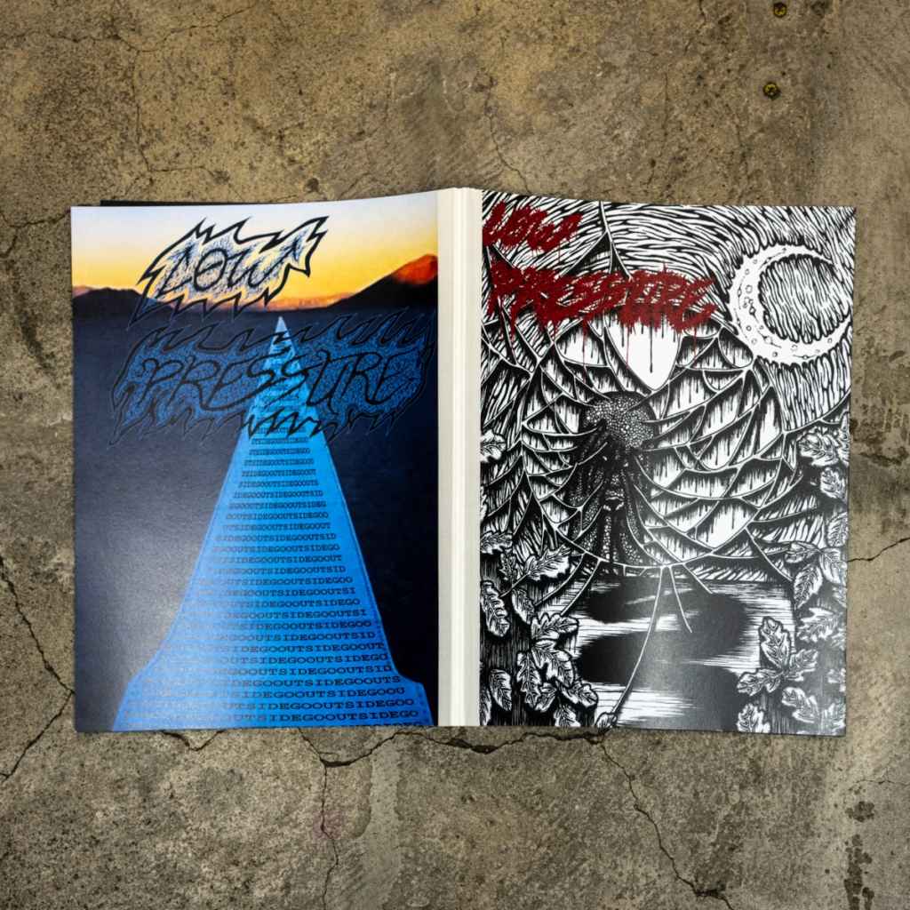 アート・デザイン・音楽 MOSSLESS ISSUE 1 zine LOW PRESSURE ZINE* low pressure zine (issue 1) - BLUE LUG GLOBAL