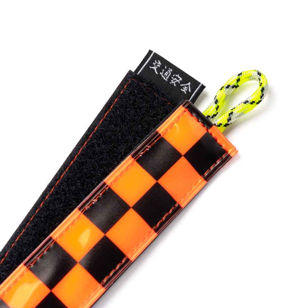 送込‼️blue lug vans reflector チェッカー BLUE LUG* sandwich reflector (orange/black) - BLUE LUG GLOBAL