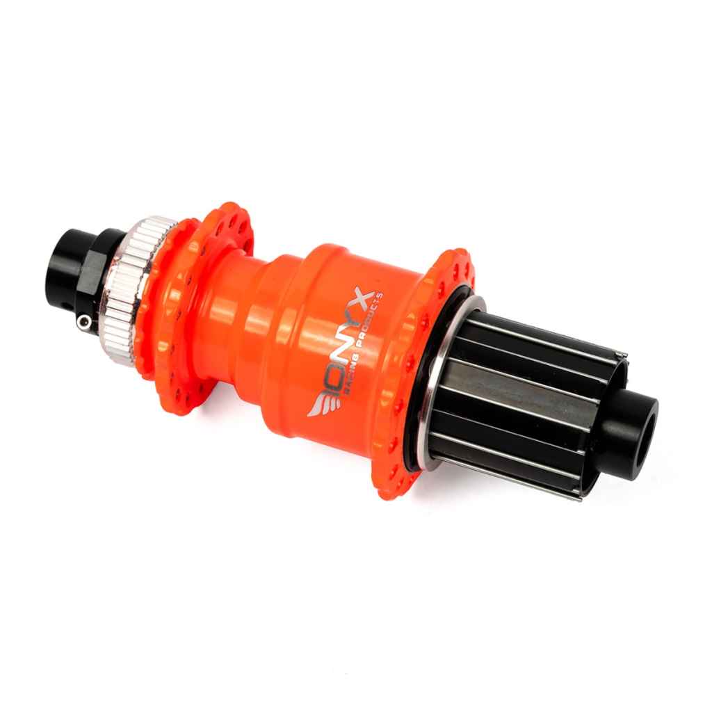 ONYX RACING PRODUCTS* vesper disc CL hub rear (hi-vis orange