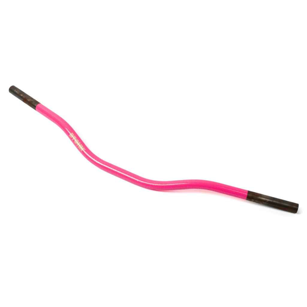 BTCHN* 4130 hi riser (pink/beige logo/800/16°) - BLUE LUG