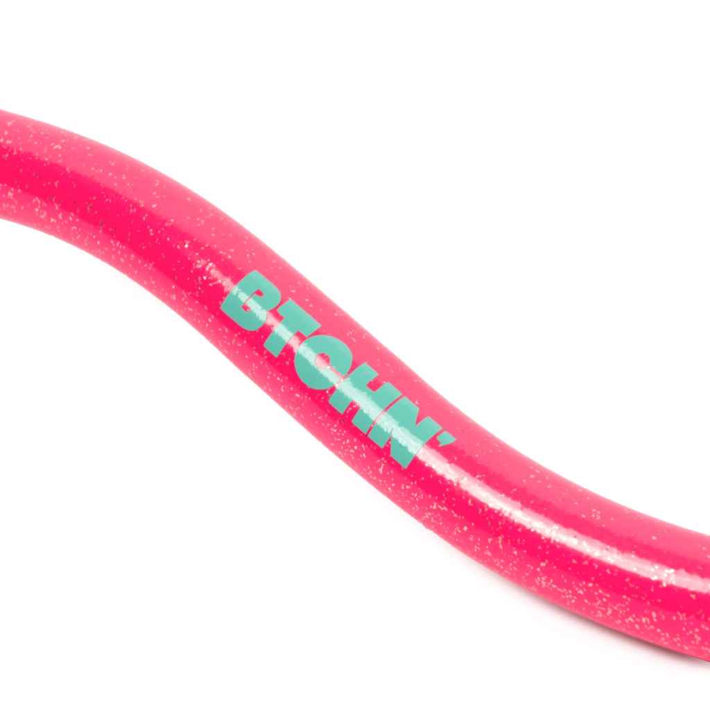 BTCHN* 4130 hi riser (pink/blue logo/800/16°) - BLUE LUG