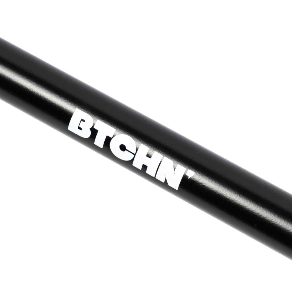 BTCHN* 4130 weird ass bar (black) - BLUE LUG GLOBAL ONLINE STORE