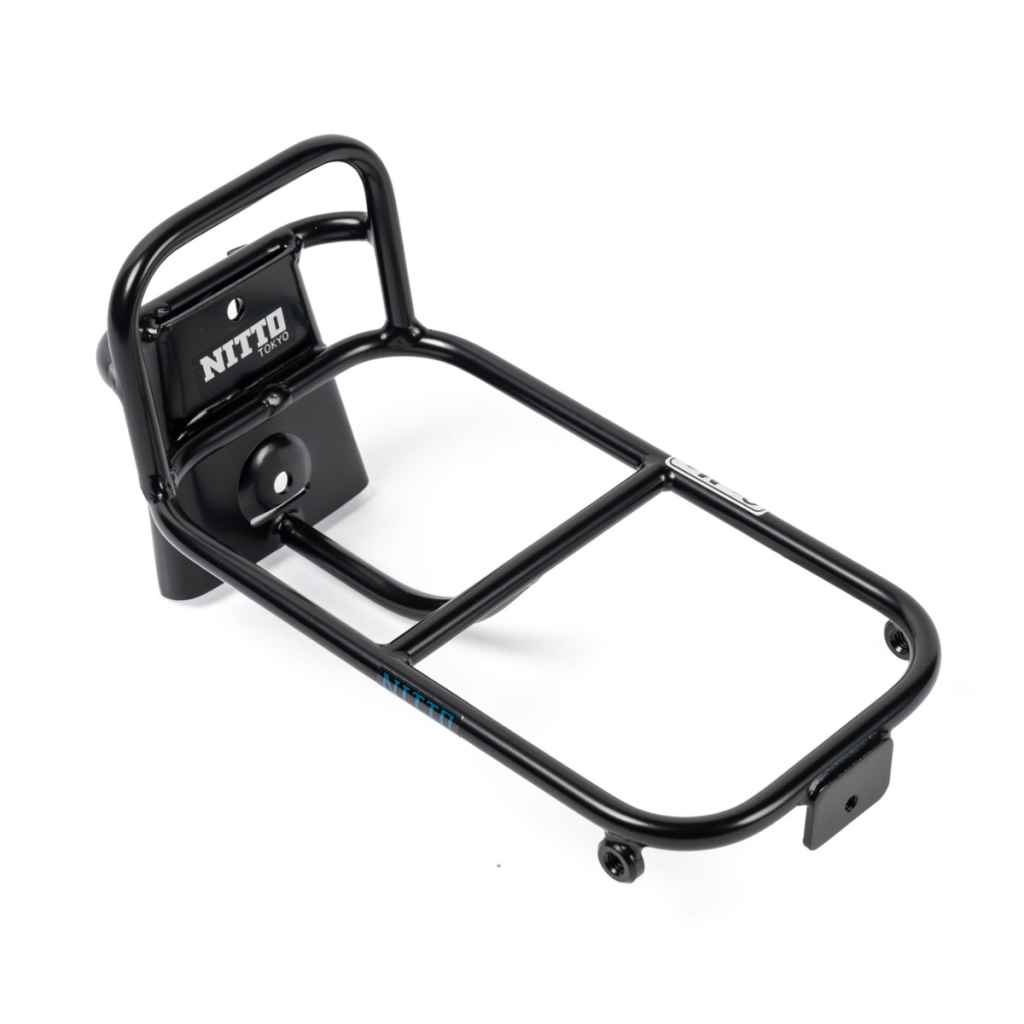 NITTO* BM-1F brompton front carrier (black) - BLUE LUG GLOBAL