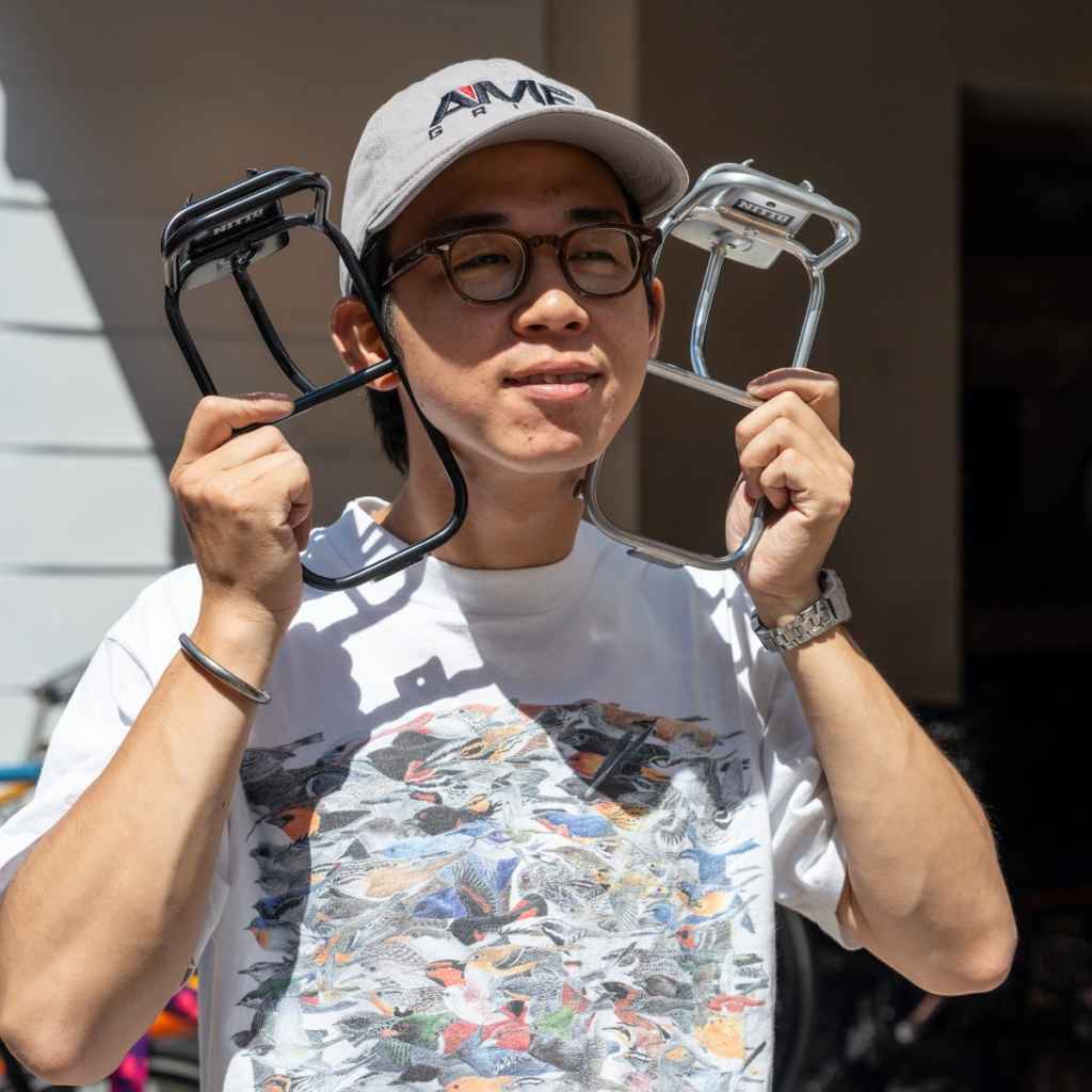 NITTO* BM-1F brompton front carrier (black) - BLUE LUG GLOBAL