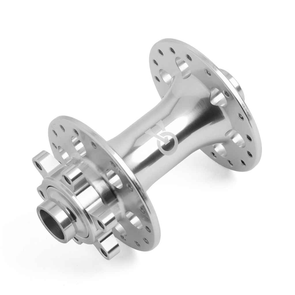 VELO ORANGE* disc hub front (silver) - BLUE LUG GLOBAL ONLINE STORE