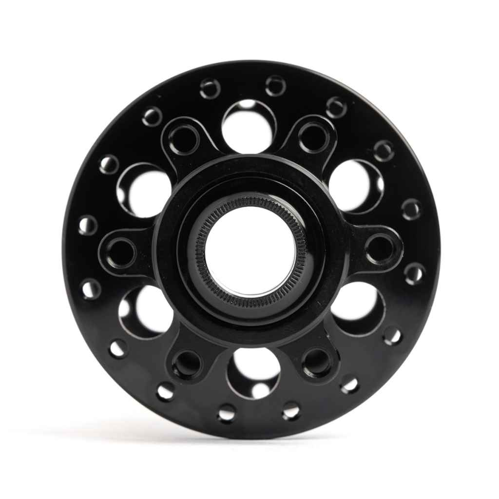 VELO ORANGE* disc hub front (black) - BLUE LUG GLOBAL ONLINE STORE