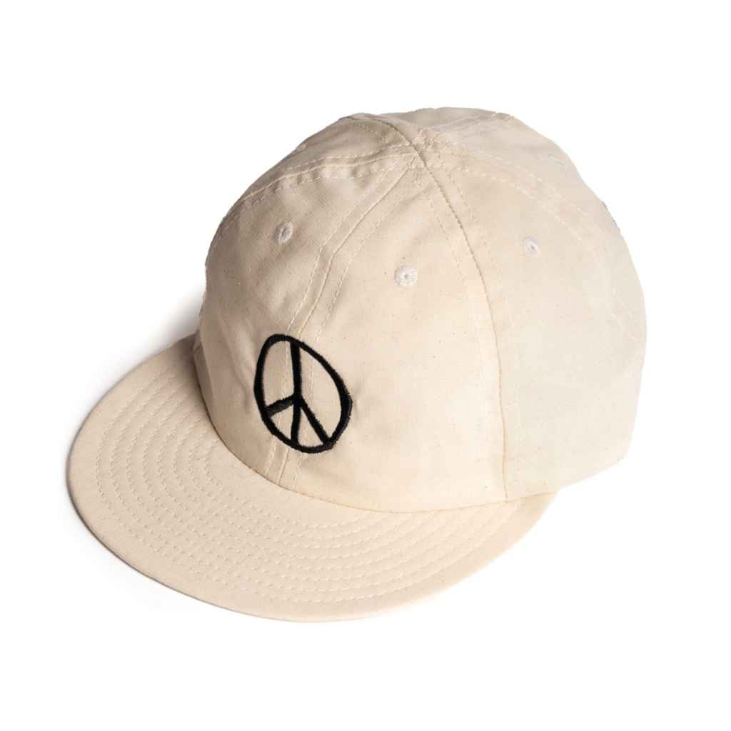 PEACE SPORTS* peace world cap (white/mark) - BLUE LUG GLOBAL