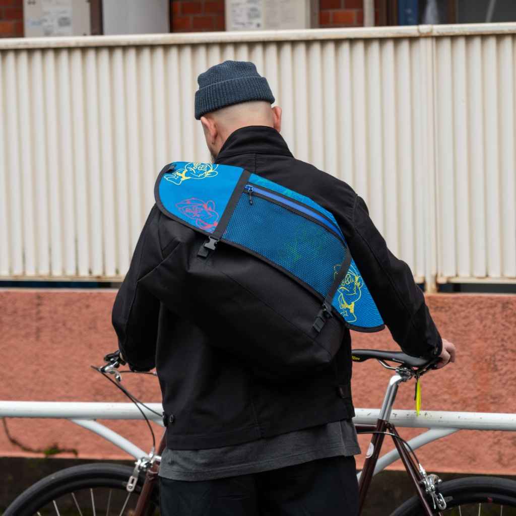 （オプション有り）bluelug CUSTOM Messager Bag BLUE LUG* the messenger bag (blue) - BLUE LUG GLOBAL ONLINE STORE