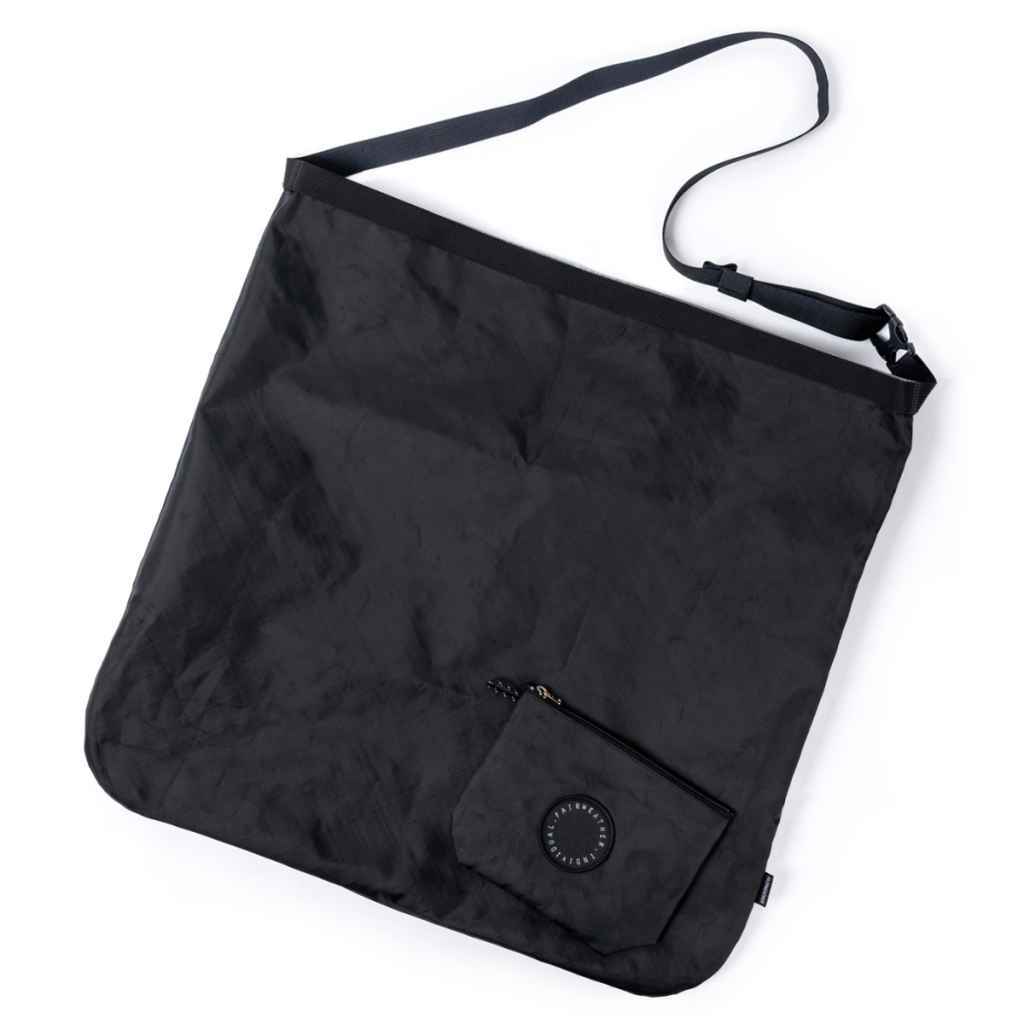 FAIRWEATHER* packable sacoche (ecopak black) - BLUE LUG GLOBAL