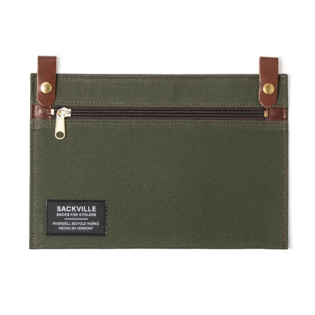 RIVENDELL* sackville kangaroo pouch (olive) - BLUE LUG GLOBAL