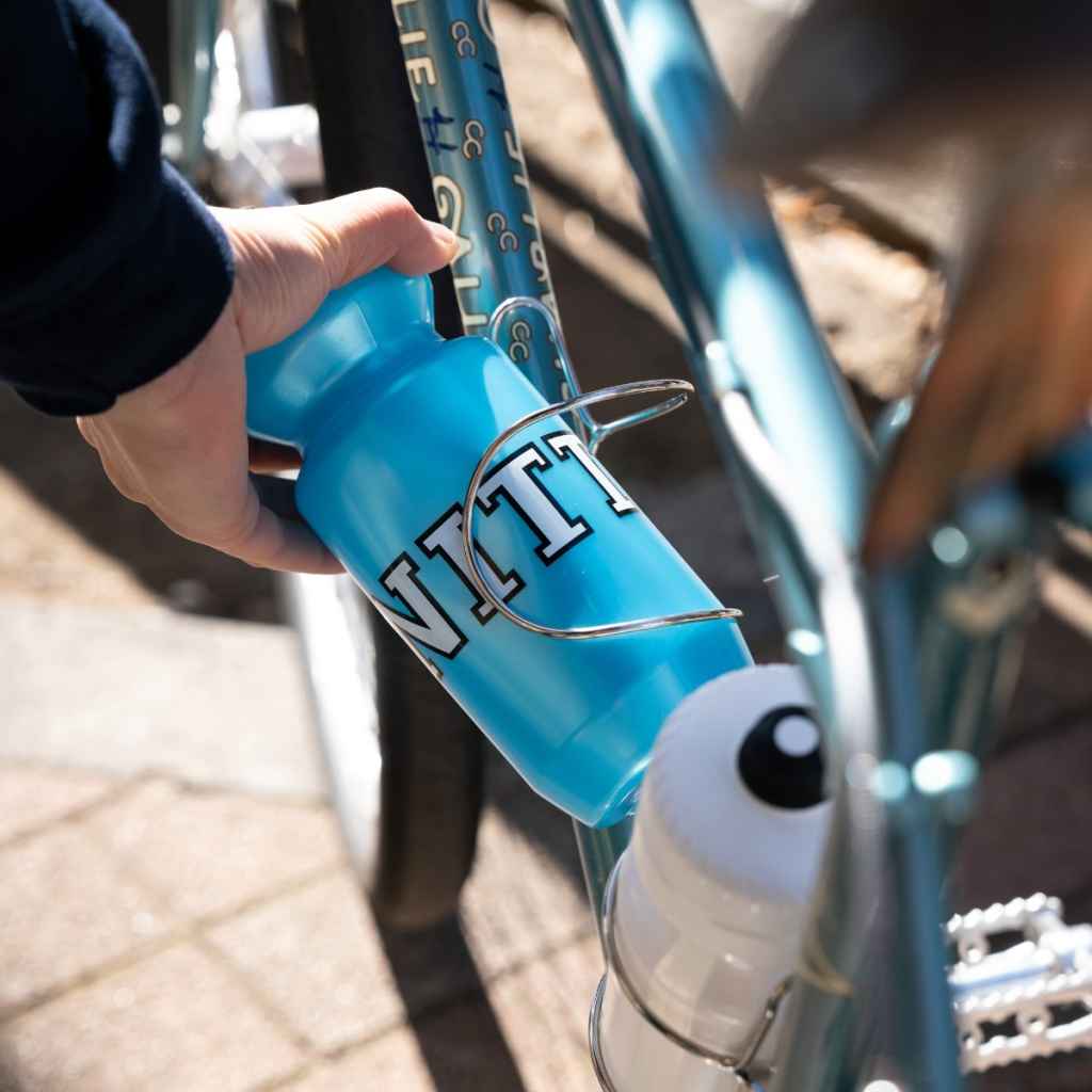 NITTO* logo water bottle (white) - BLUE LUG GLOBAL ONLINE STORE