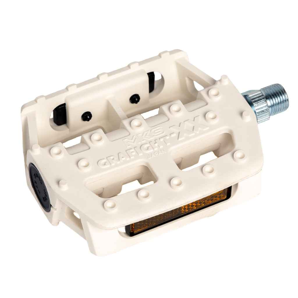 MKS* grafight-XX pedal (white) - BLUE LUG GLOBAL ONLINE STORE